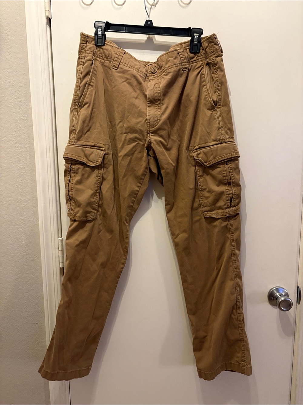 Goodfellow & Co Men's Cargo Pants - Tan Utility Style Size 36x32 Streetwear
